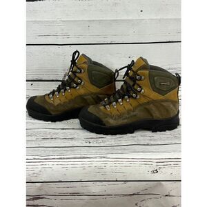 Men's Montrail Hiking Boots Size 8 Brown Green